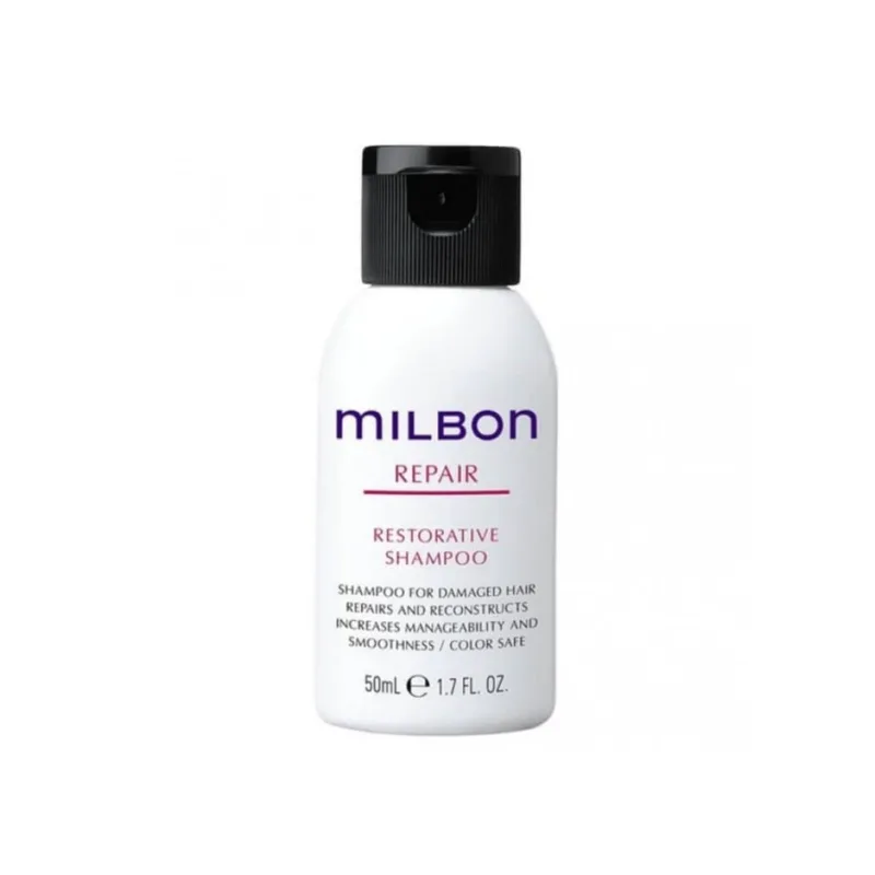 Milbon Professional Restorative Shampoo Відновлюючий шампунь для слабкого, пошкодженого та фарбованого волосся