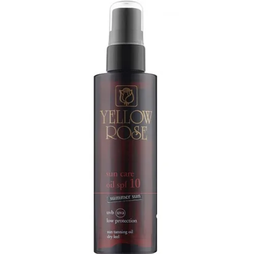 Масло для засмаги - Yellow Rose Sun Care Oil SPF10 Summer Sun