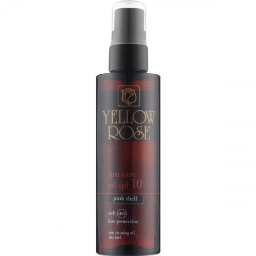 Олія для прояву засмаги - Yellow Rose Sun Care Oil SPF10 Pink Shell 75ml