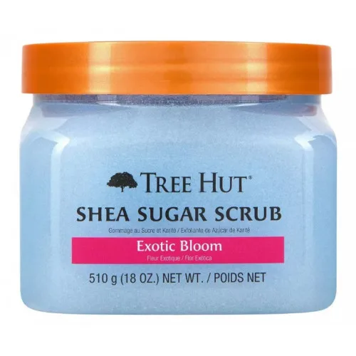 Tree Hut Exotic Bloom Sugar Scrub – цукровий скраб для тіла з ароматом екзотичних квітів 510 г
