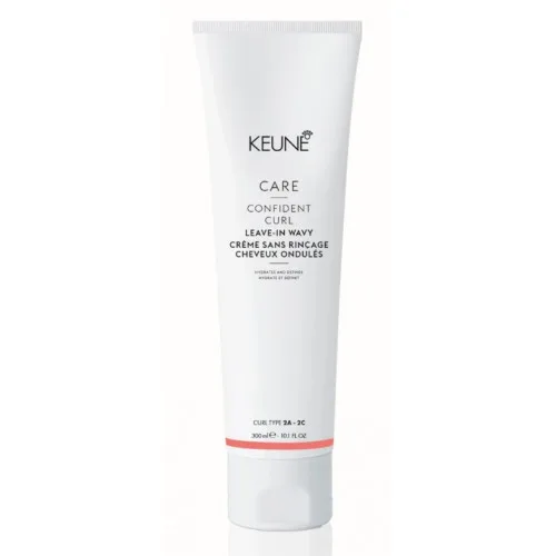 Легкий незмивний крем для кучерявого волосся - Keune Confident Curl Leave-In Wawy
