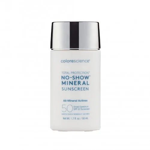 Прозорий мінеральний сонцезахисний флюїд - Colorescience No-Show Mineral Sunscreen SPF 50