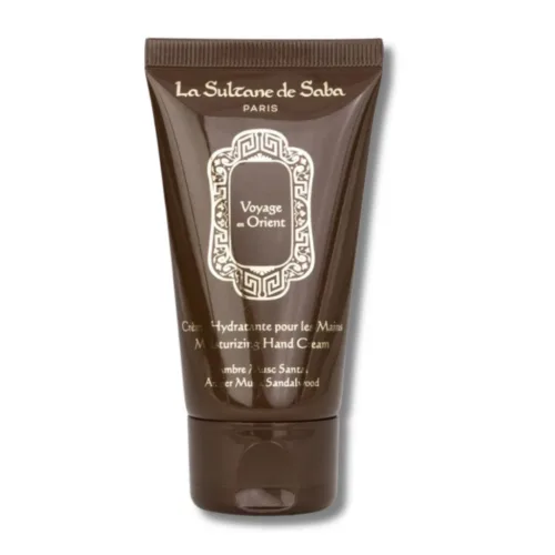 Крем для шкіри рук "Амбра, мускус, сандал" - La Sultane de Saba Hand Cream Amber, Musc, Santal 30ml