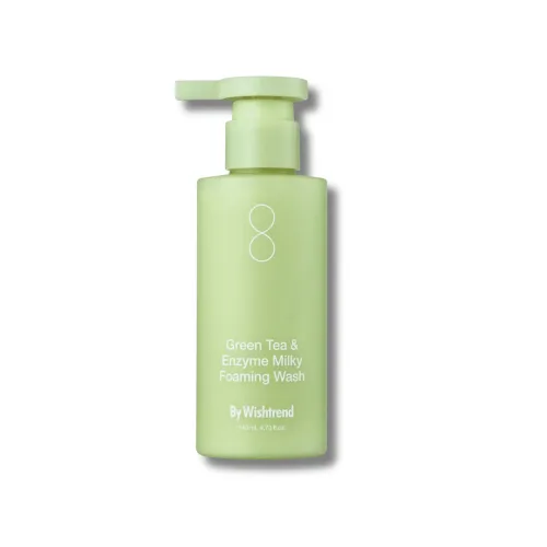 Пінка для вмивання - By Wishtrend Green Tea &amp; Enzyme Milky Foaming Wash 60ml