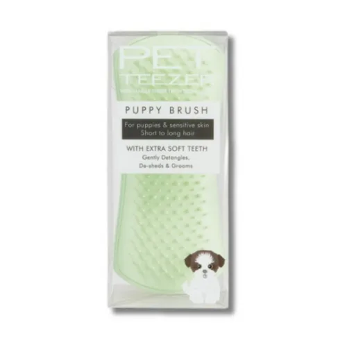Щітка для вичісування цуценят - Tangle Teezer Pet Teezer Puppy Brush Green
