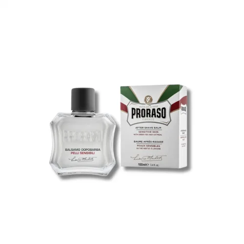 Бальзам після гоління - Proraso After shave Balm Sensitive Green Tea 100ml