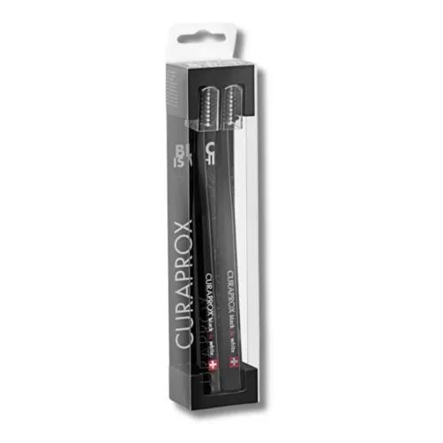 Набір зубних щіток - Curaprox CS 5460/2 Duo Black