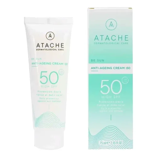 Сонцезахисний крем для обличчя Atache BE SUN ANTI-AGING CREAM SPF50+