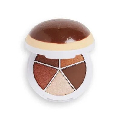 Палетка тіней для повік I Heart Revolution Donuts Chocolate Custard Eyeshadow Palette
