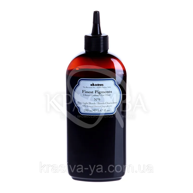 Фарба Для Волосся «Прямий Пігмент» (Дуже світлий блонд) - Finest Pigments №9 Very Light Blonde, 280мл