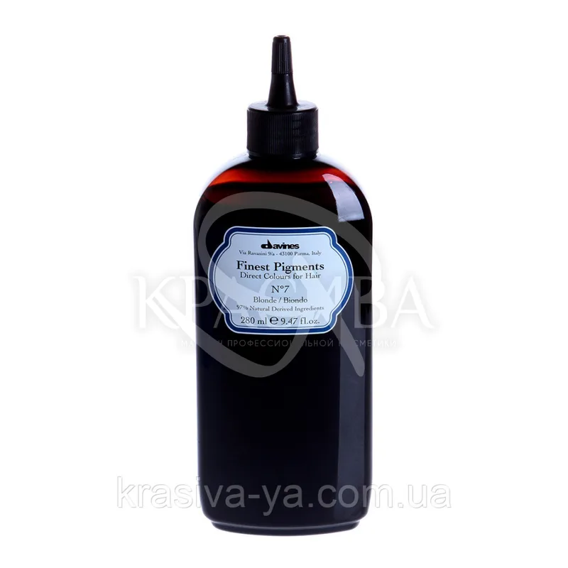 Фарба Для Волосся «Прямий Пігмент» (Блонд) - Finest Pigments №7 Blonde, 280мл
