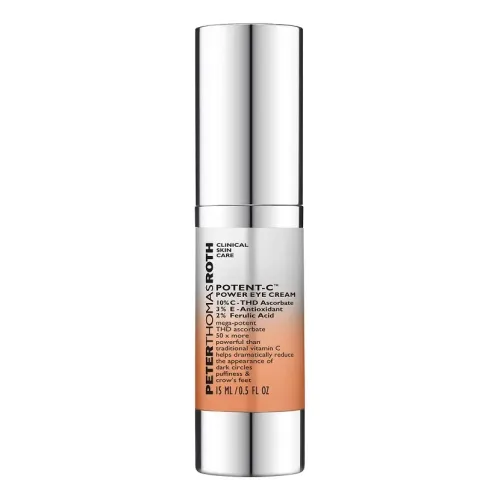 Антиоксидантний крем для шкіри навколо очей з вітаміном С PETER THOMAS ROTH Potent C™ Power Eye Cream — обʼєм 15 мл