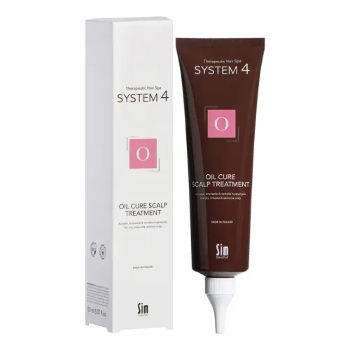Пілінгова маска для очищення шкіри голови SIM SENSITIVE System4 O Oil Cure Scalp Treatment — обʼєм 150 мл
