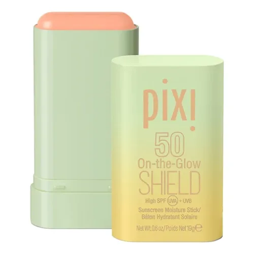 Сонцезахисний стік для обличчя SPF 50 PIXI On-the-Glow Shield SPF 50 — вага 19 г