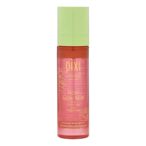 Двофазний спрей для сяяння шкіри з антиоксидантами PIXI Rose Glow Mist — обʼєм 80 мл