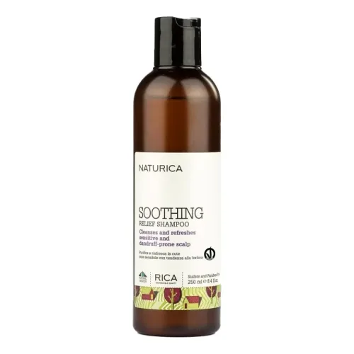 Шампунь для заспокоєння шкіри голови RICA Soothing Relief Shampoo — обʼєм 250 мл