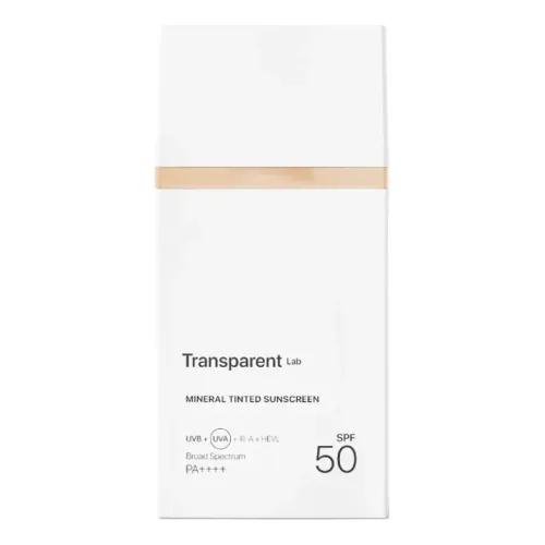 Мінеральний сонцезахисний крем із легким тонуючим ефектом TRANSPARENT LAB Mineral Tinted Sunscreen — відтінок Light Light