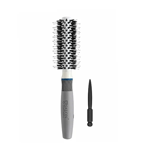 Брашинг керамічний антистатичний круглий з ворсом Salon Professional N-4-13 SL