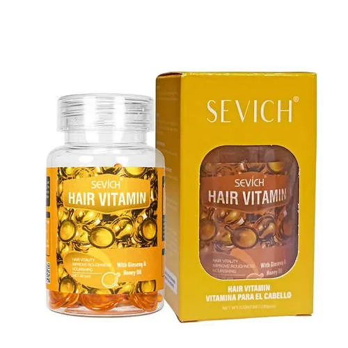 Олійні вітаміни для волосся Sevich Hair Vitamin з женьшенем та медом 30 капсул