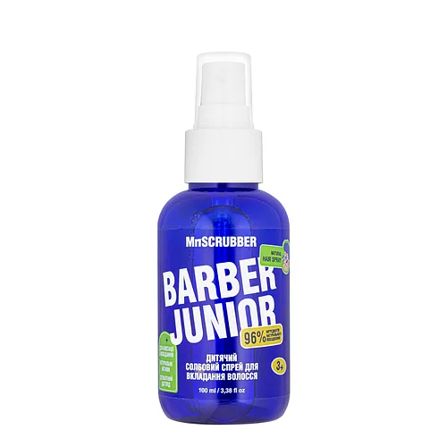 Сольовий спрей для волосся для дітей Mr. Scrubber Barber Junior від 3 років 100 мл
