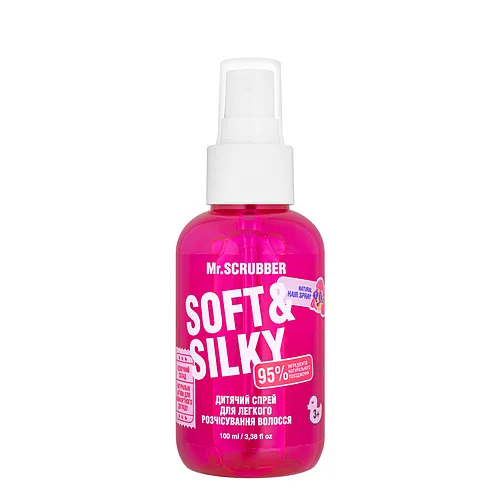 Дитячий спрей для легкого розчісування волосся Mr.Scrubber Soft & Silky від 3 років, 100 мл