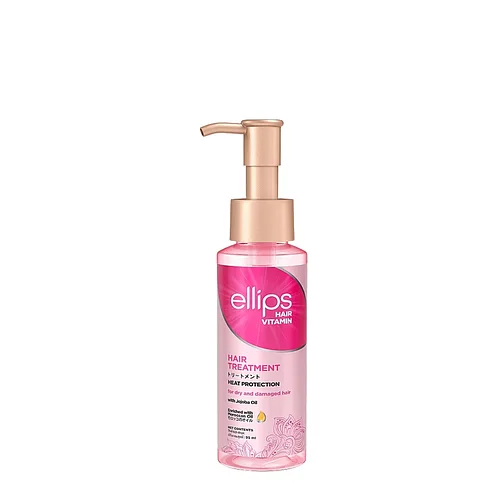 Олія для сухого та пошкодженого волосся Ellips Hair Treatment з олією жожоба. 95 мл