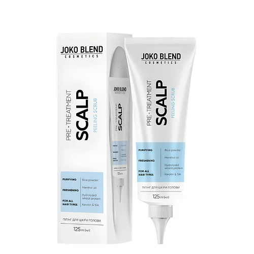 Пілінг для шкіри голови Joko Blend Scalp Peeling Scrub з рисовою пудрою, 125 мл
