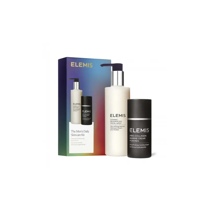 ELEMIS The Men’s Skincare Cleanse & Moisturise Duo - Подарунковий дует для Чоловіків для щоденного очищення та зволоження обличчя