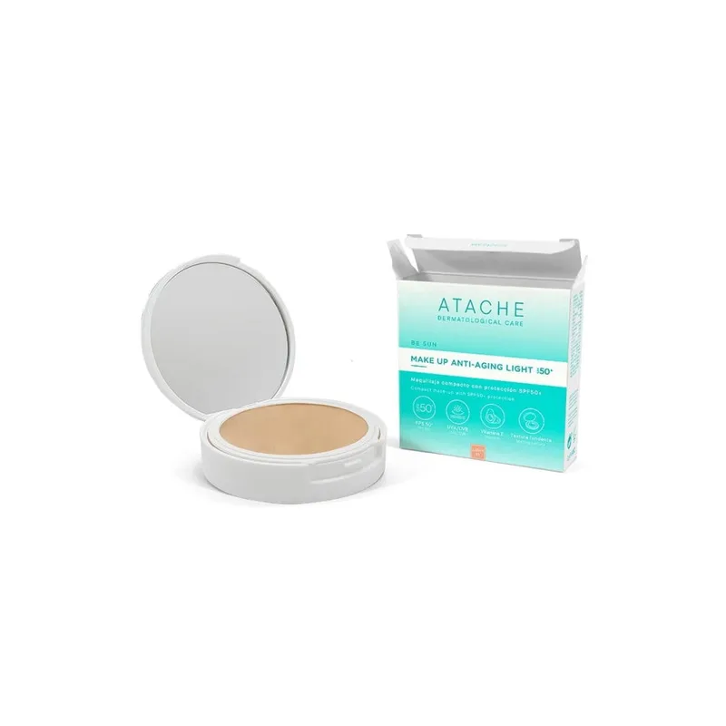ATACHE Make Up Anti-Aging SPF 50+ Антивіковий тонуючий кушон з SPF 50+
