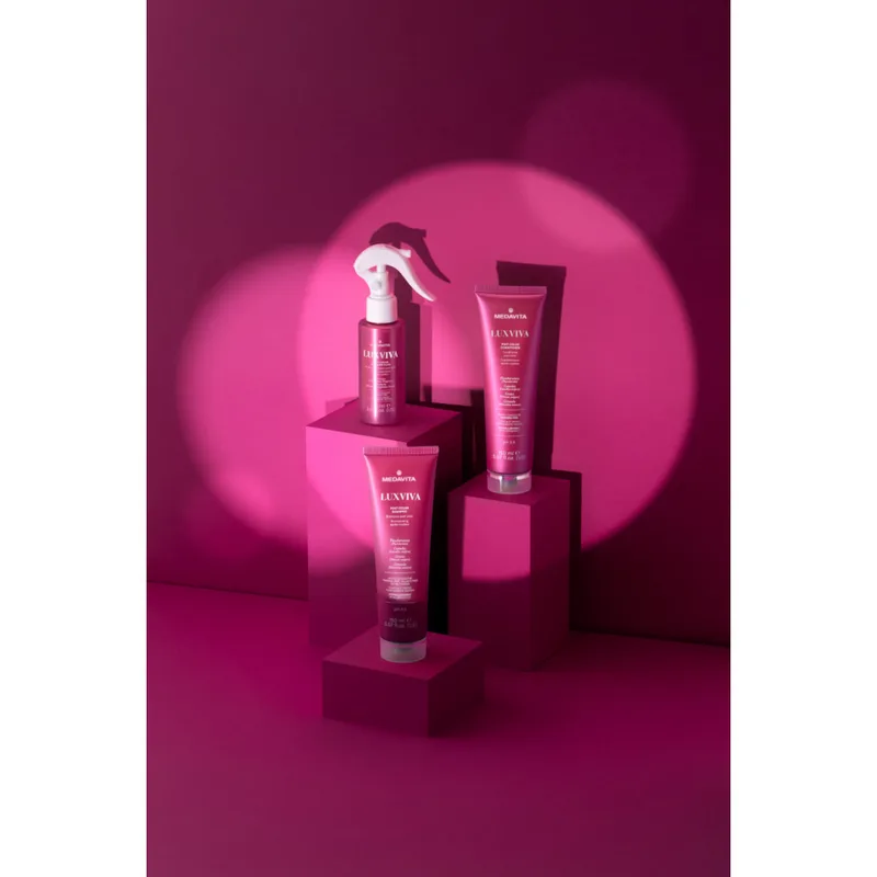MEDAVITA Luxviva Set Набір для збереження кольору та сяйва фарбованого волосся