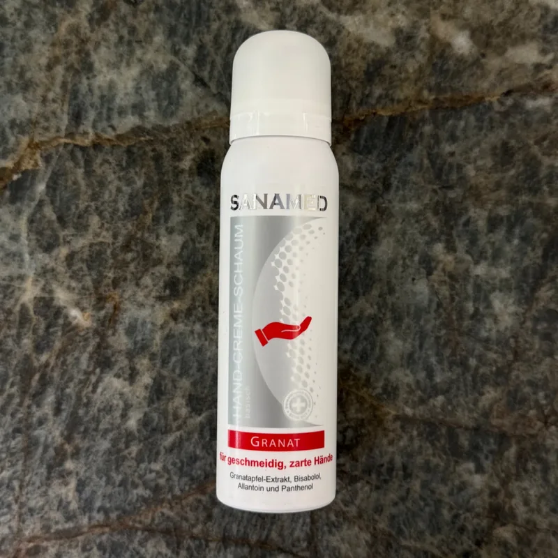 SanaMed Hand-Creme-Schaum Granat Крем-піна для догляду та зволоження шкіри рук 100 мл
