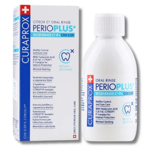 Ополіскувач для ротової порожнини - Curaprox CHX 209 Regerate Perio Plus+ 10ml
