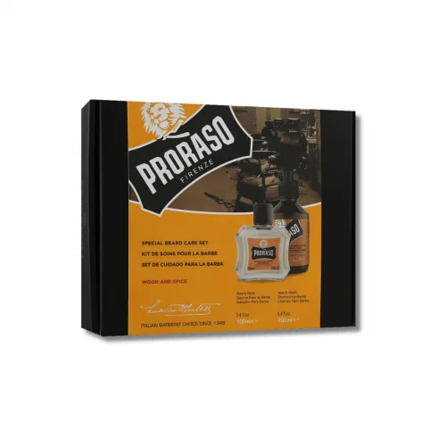 Набір для бороди - Proraso Duo Pack Beard Balm+ Shampoo Wood &amp; Spice