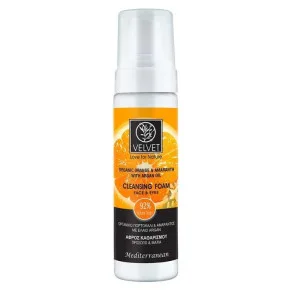 Очищаюча пінка для обличчя та очей Organic Orange & Amaranth