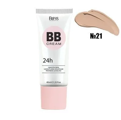 BB-крем для обличчя Bless Beauty Smooth Skin 24H №21 Light Beige