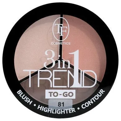 TP-18 Палетка для контуринга "3in1 TREND TO GO"