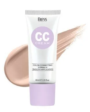 Тональний крем для обличчя Bless Beauty CC Cream №02 Light