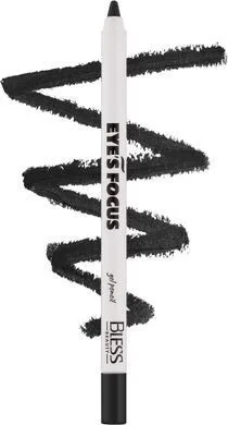 Гелевий олівець для очей Bless Beauty Eyes Focus Gel Pencil №401 Deep black