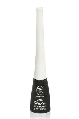 TEL09 Підвока з м'яким пензликом "LINE STUDIO ULTIMATE EYELINER" TF COSMETICS (білий ковпачок)