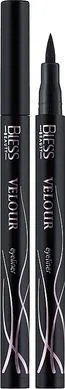 Підводка-фломастер для повік водостійка Bless Beauty 24 Hours Waterproof Velour Eyeliner