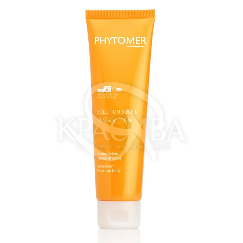 Сонцезахисний і зміцнюючий крем для обличчя і тіла SPF30