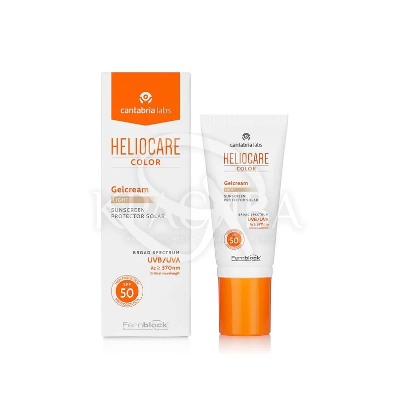 Тональний сонцезахисний гель-крем з SPF50