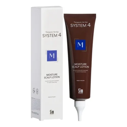 Терапевтичний лосьйон для шкіри голови і тіла SIM SENSITIVE System4 M Moisture Scalp Lotion — обʼєм 150 мл