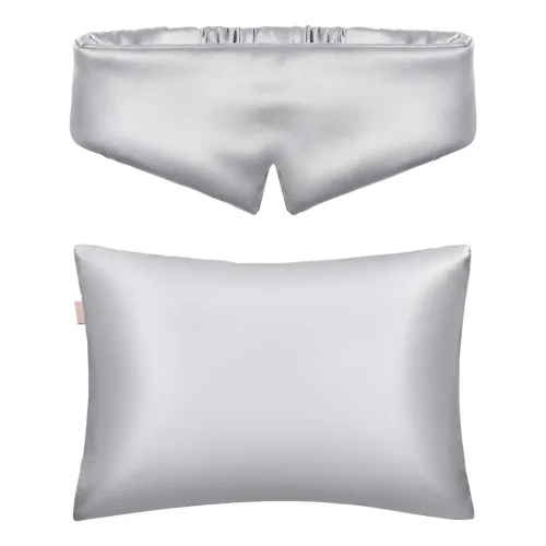 Набір аксесуарів для сну та відпочинку MON MOU Sleep Selection Pearl — відтінок Gray Gray
