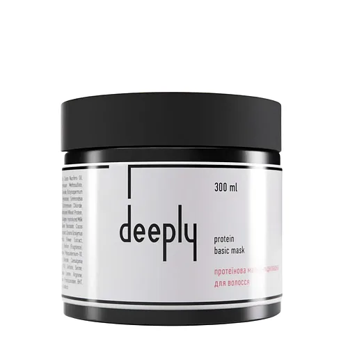 Маска-підкладка для волосся протеїнова Deeply Protein Basic Mask, 300 мл