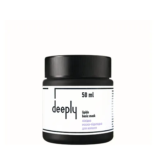 Професійна маска-підкладка для волосся ліпідна Deeply Lipido Basic Mask 50 мл