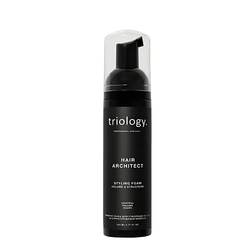 Пінка для об'єму та структурування волосся Triology Hair Architect 200 мл