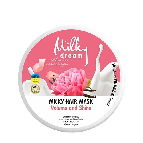 Маска для волосся Milky Dream для об’єму та блиску 24 години, 300 мл