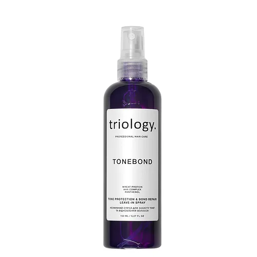 Незмивний спрей для захисту холодного тону волосся Triology TONEBOND 150 мл