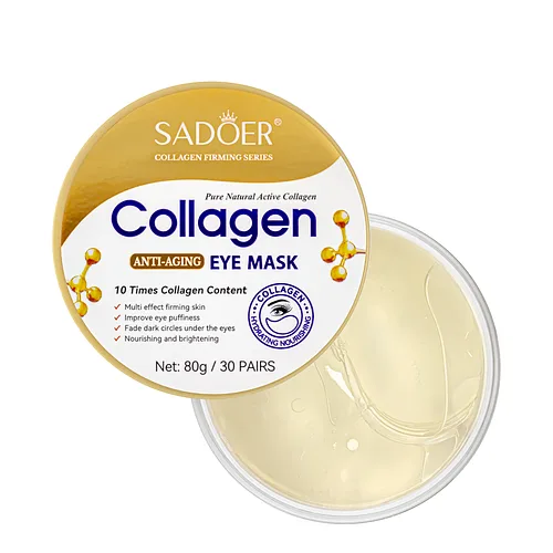 Патчі для шкіри навколо очей антивікові Sadoer Collagen 60 шт (SD92700)